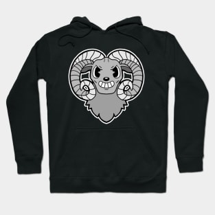 Angry Aries 30s Hoodie